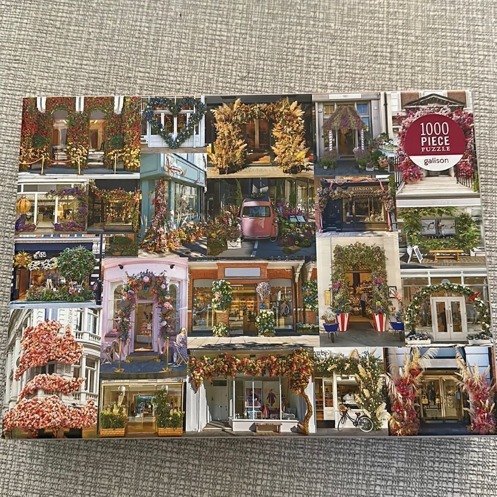 Galison London in Bloom 1000 piece puzzle